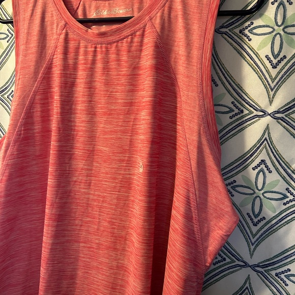 NWT EDDIE BAUER Women's Coral Sleeveless Athletic Top w/Racer Back Lightweight - Picture 8 of 12